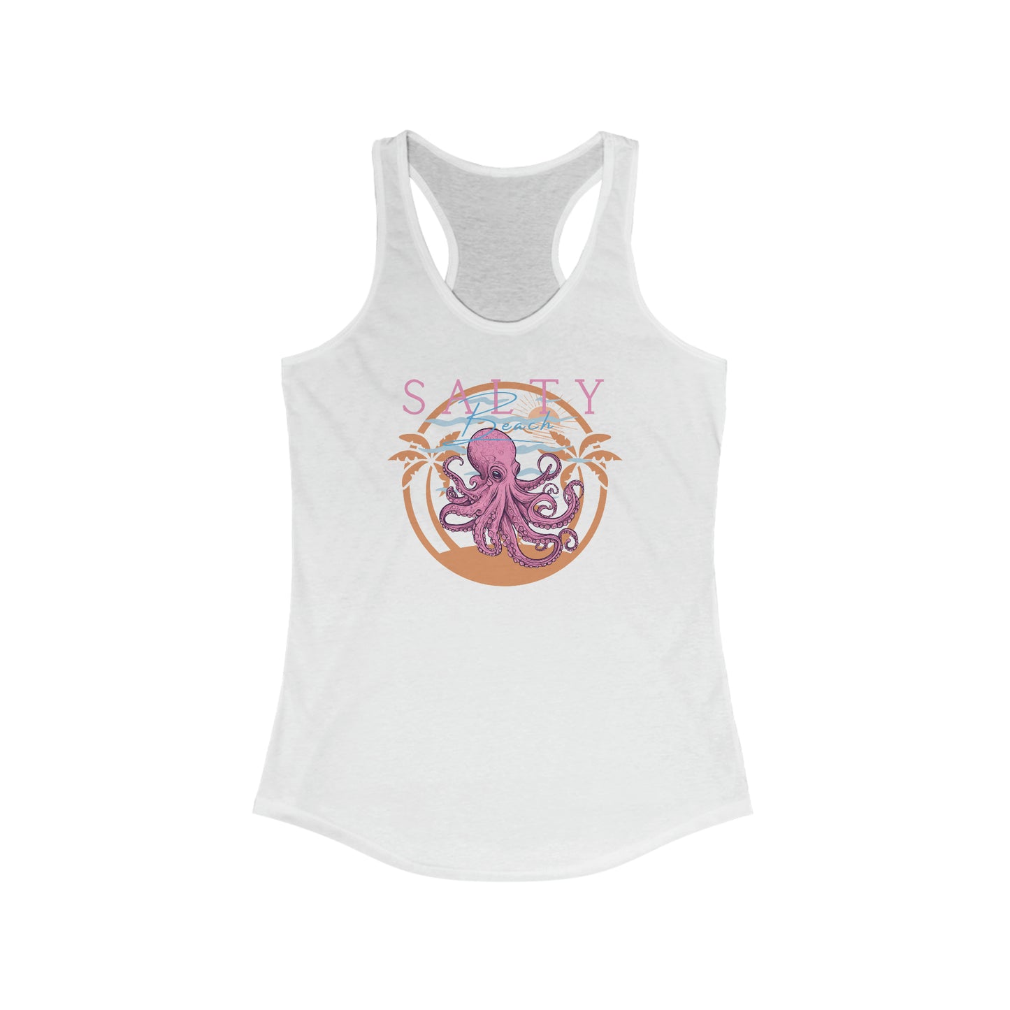 Salty Beach Racerback Tank