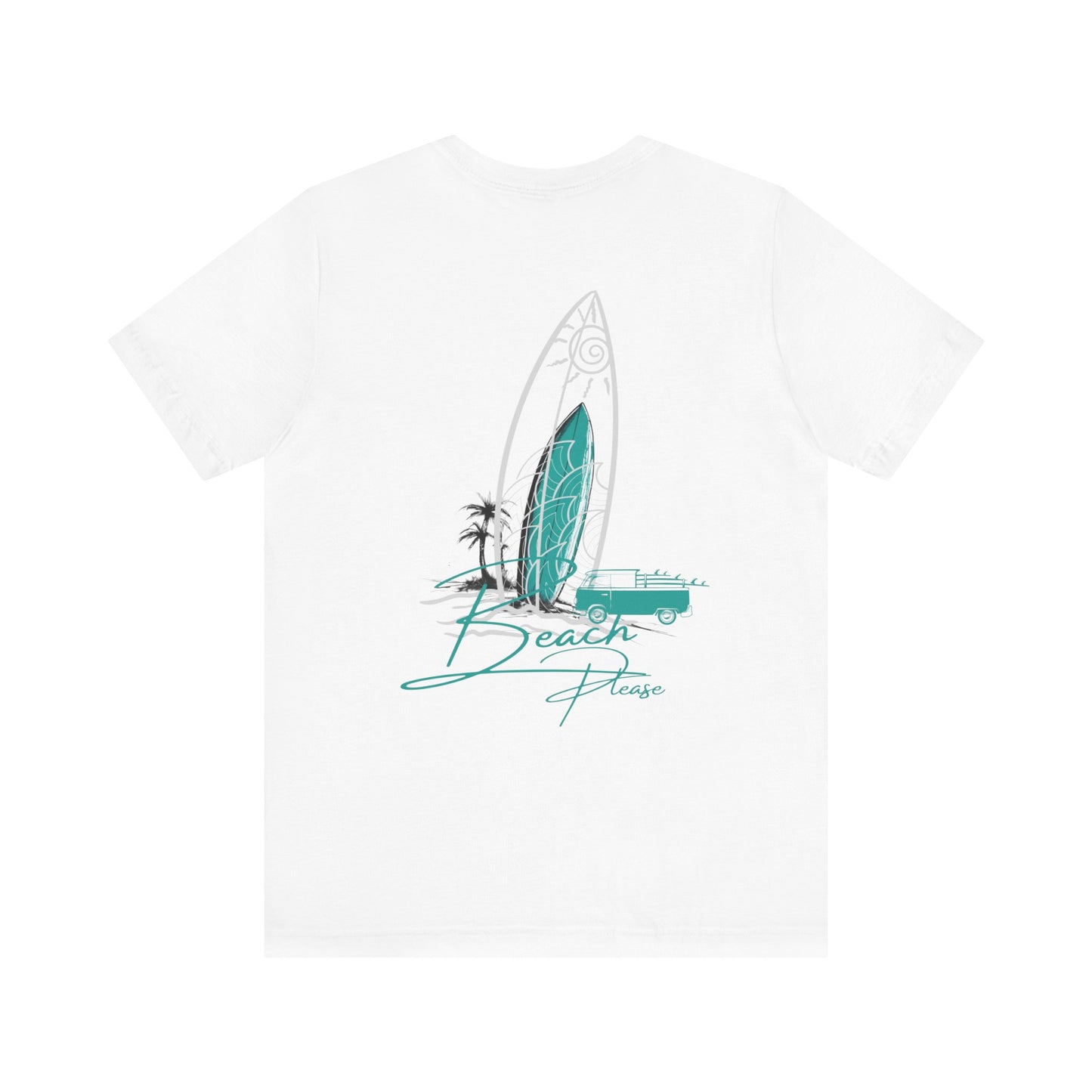 Beach Please Short Sleeve Tee