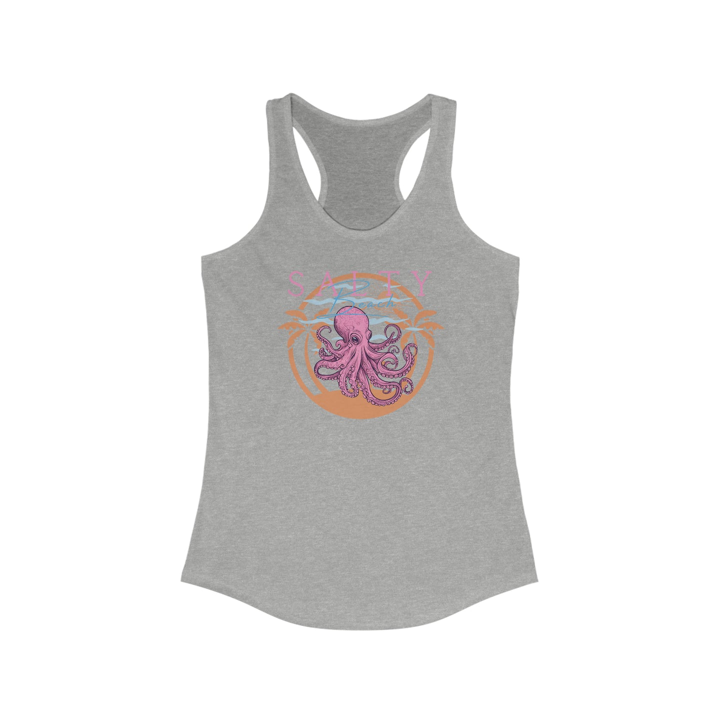 Salty Beach Racerback Tank