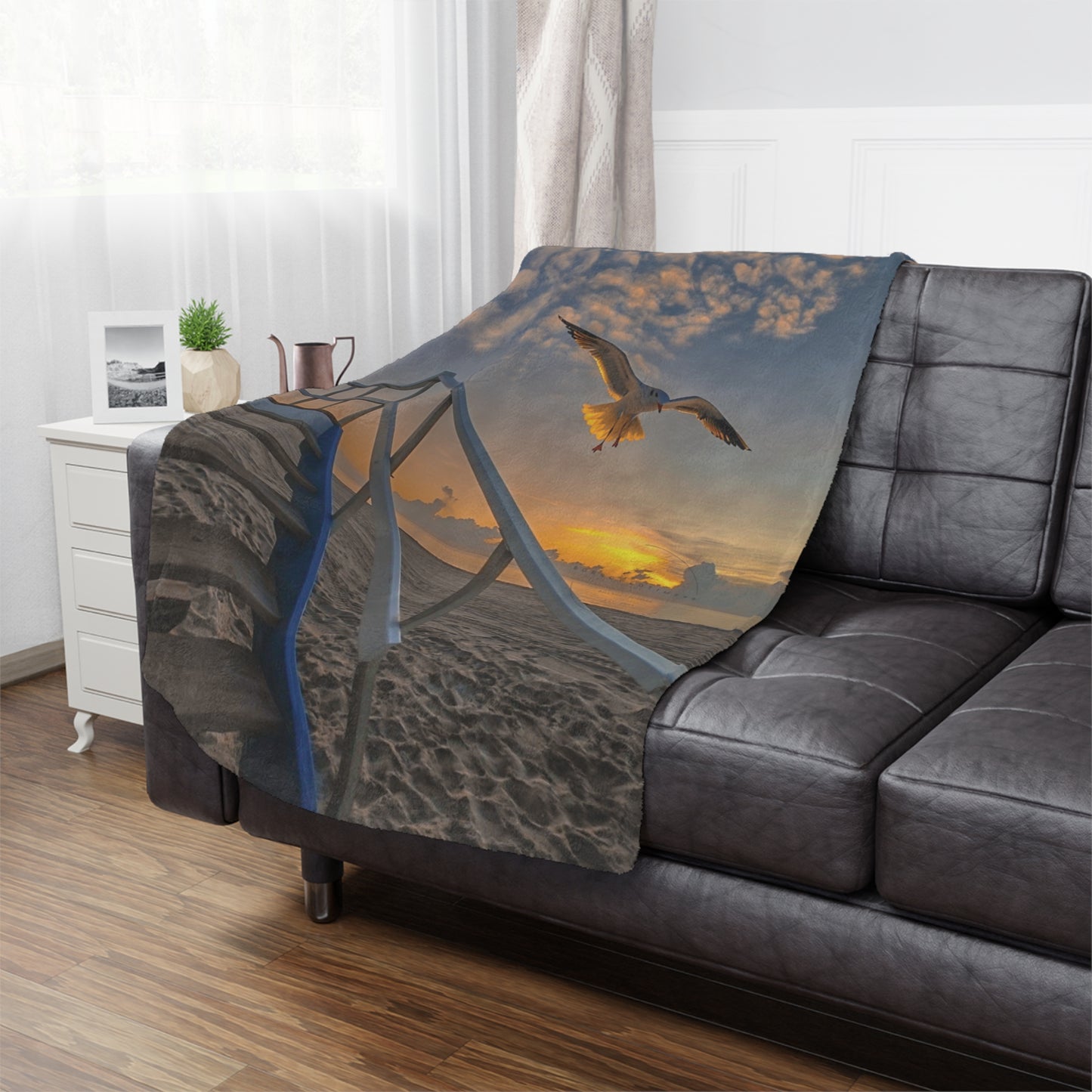 Sunrise Microfiber Blanket